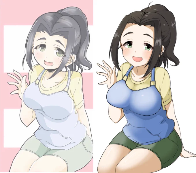 菜帆ちゃん💕
昔描いたのをリメイクしました✏️ 