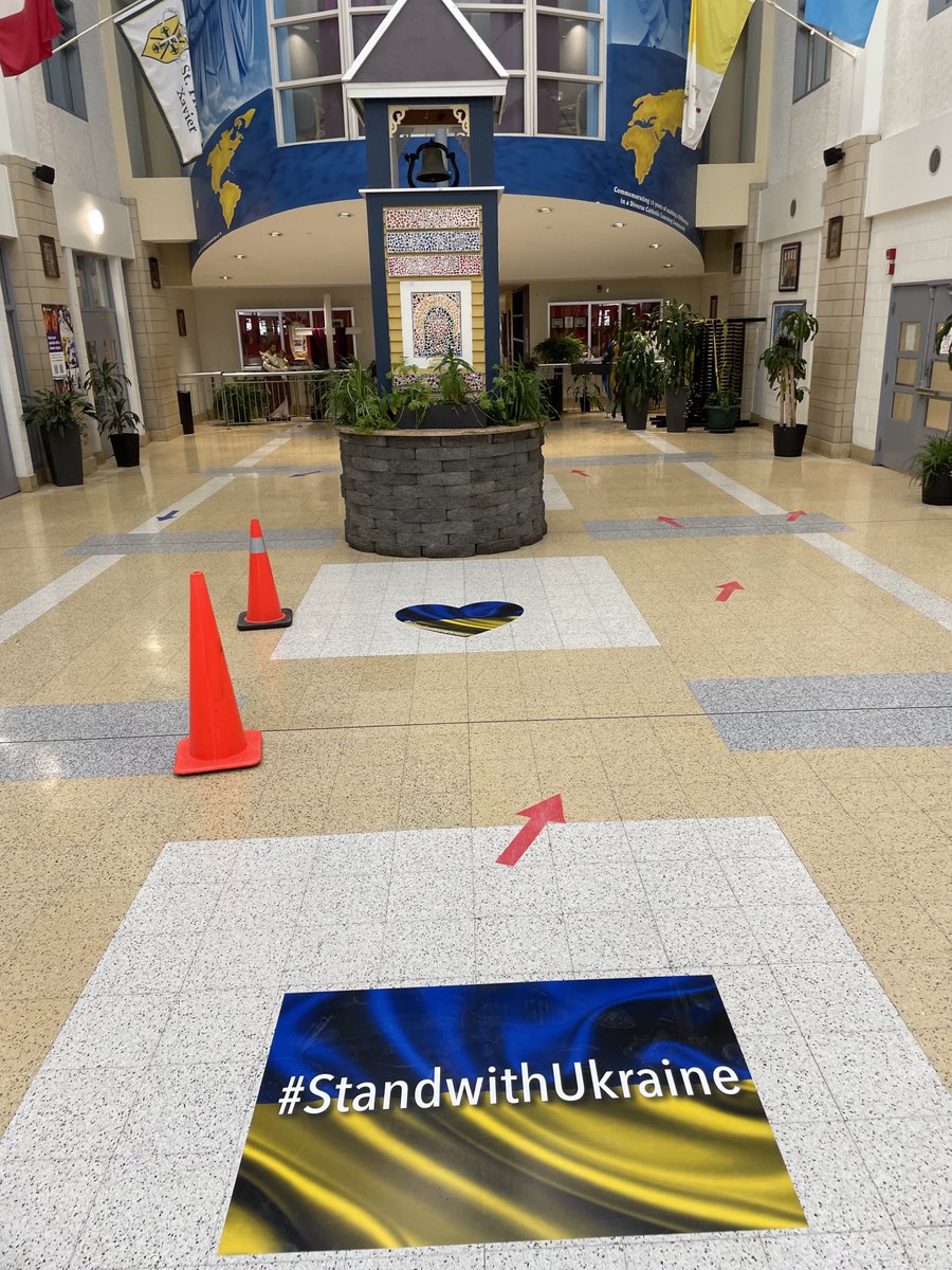 Xavier Tigers #StandWithUkraine ⁦<a href="/DPCDSBSchools/">Dufferin-Peel Catholic District School Board</a>⁩