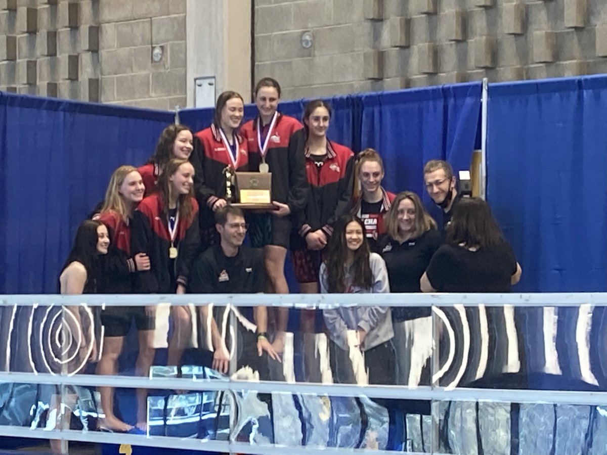 fcswimdive's tweet photo. FCHS Girls take 2nd at WPIAL!
@FxCAthletics ❤️🦊🖤 https://t.co/XplXeWFKw5