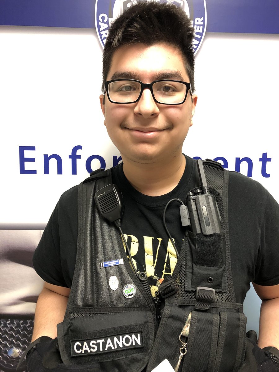 Congratulation to Adrian Castanon, a senior Law Enforcement and <a href="/SHSSenators/">Sparkman High School</a> student for being named February CTE Student Of The Month! We are very proud of you! #techpride #differencemaker