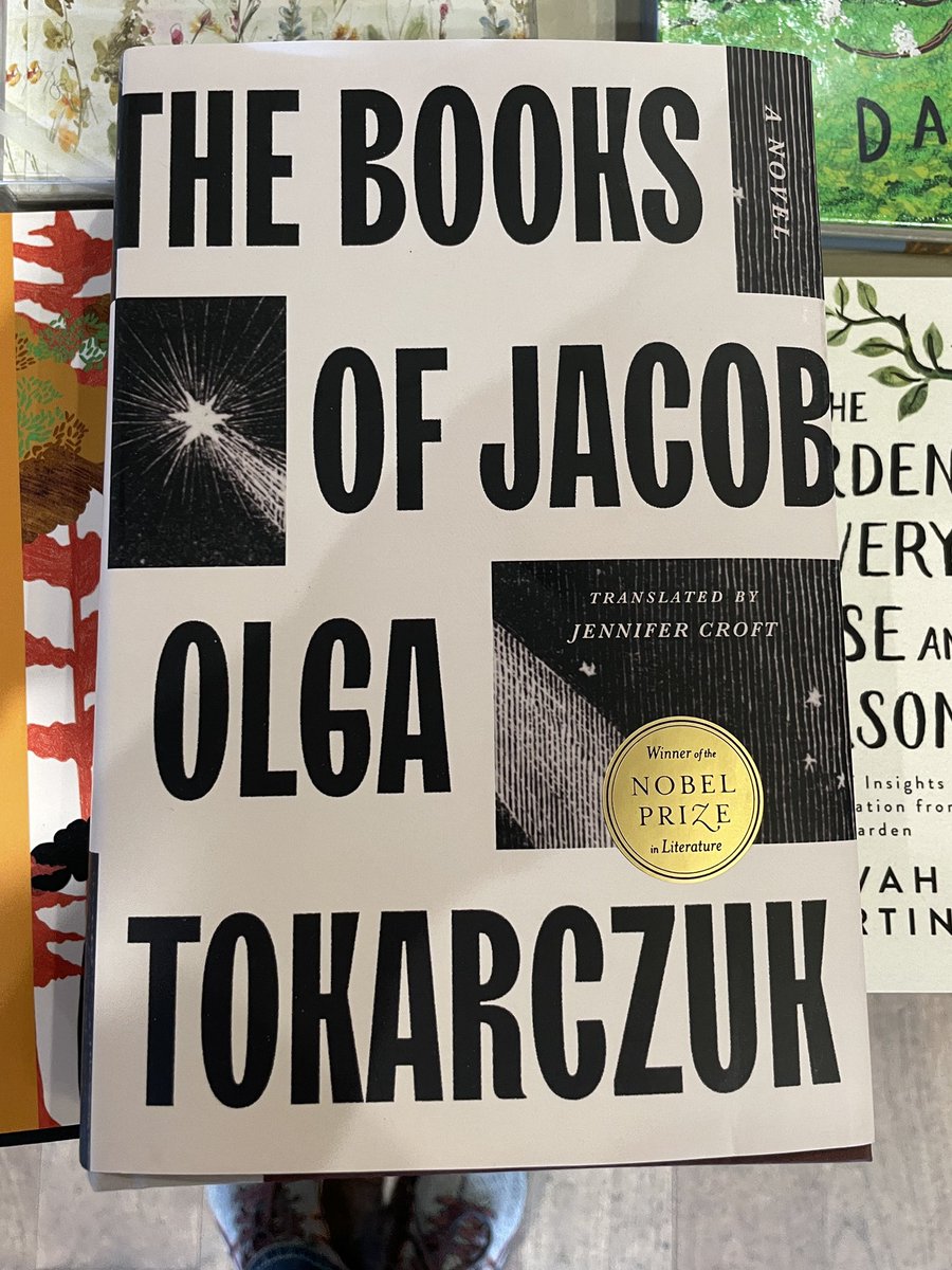 JDHeyman's tweet photo. @TheBookMaven @annleary Book Maven! Where would we be without you? Here is what we are reading! #thebooksofjacob and #whyweact by Catherine A Sanderson ... because courage is something all of us have! https://t.co/f6zludLzux