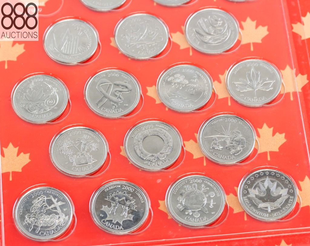 888auctions's tweet photo. Canadian Coin Collection Kit 2000
(Auction Date: Thursday, March 10th, 2022 at 2:00 PM)

View item at: https://t.co/L6DFmsjiC5

#coincollecting #coincollector #coincollectors #coincollections #currencycollection #numismatics #numismaticssociety #numismaticsforever #Canadiancoins https://t.co/NLeNBdodJj