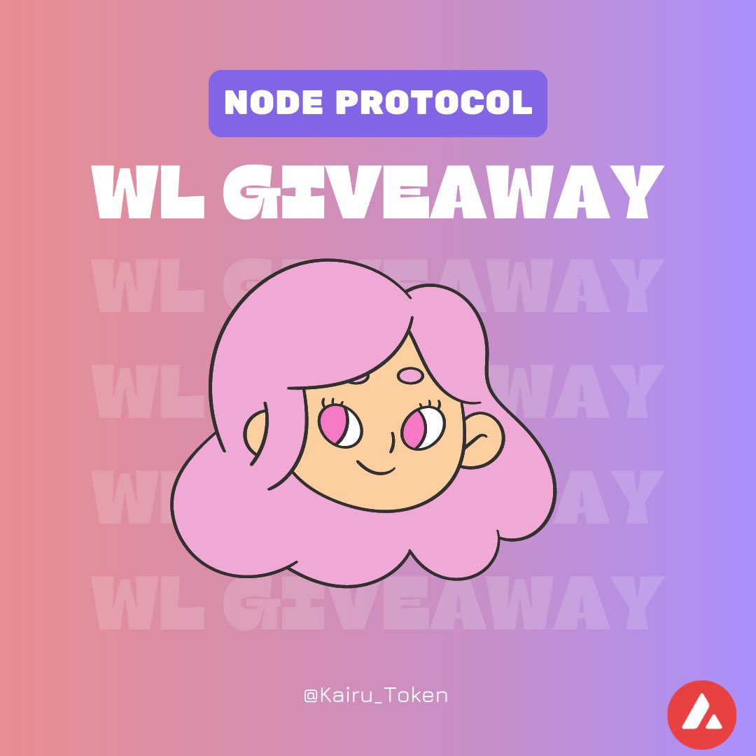 GemMaster01's tweet photo. 🎁50$ Değerinde Kairu Token Çekilişi🎁

1 Kişi, 50$ Değerinde Kairu Token Airdropu kazanacak!
5 Kişi, 5 adet #WL hakkı kazanacak!

⚡Şartlar⚡
1️⃣BEĞEN❤️- RT🔁
2️⃣ Takip et: @Kairu_Token @Gem_Ustasi  
3️⃣Yorumlara 1 arkadaşını etiketle

⌛ 24H

🏆 https://t.co/AaWGGN4CFX

#AVAX https://t.co/SzW866X5XM