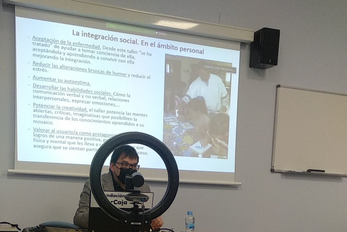 Hoy #Museos, #Arte y  #Salud con <a href="/sandovalmuseo/">Juan Gª Sandoval</a> en colaboración con  @IbercajaSocial #Huesca