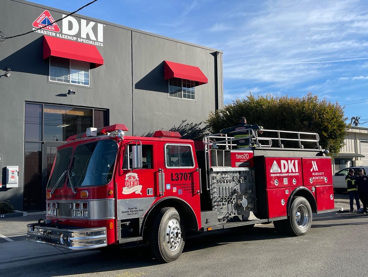 DisasterKleenup's tweet photo. Disaster Kleenup Specialists are proud members of DKI Services and support their local community Firefighters! #firefighters #fireprevention #firefighting https://t.co/IiEeRUMWUC