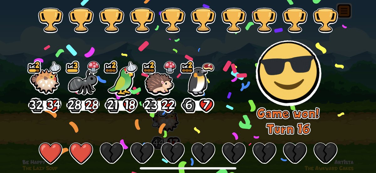 BeHappy_Gaming's tweet photo. Parrot Hedgehog seems like nothing but when paired with blowfy, can get quite deadly 🥳
#SuperAutoPets #gaming https://t.co/tle0qNsBy6