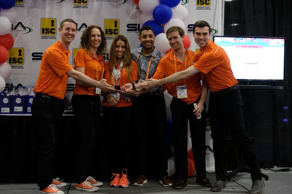Mission_500's tweet image. Which team will take home the Fastest Team Award this year? We hear @AlarmDotCom is the team to beat! Visit: security5kreg.com to learn more about this great event! #ISCWest #Security5K #Mission500