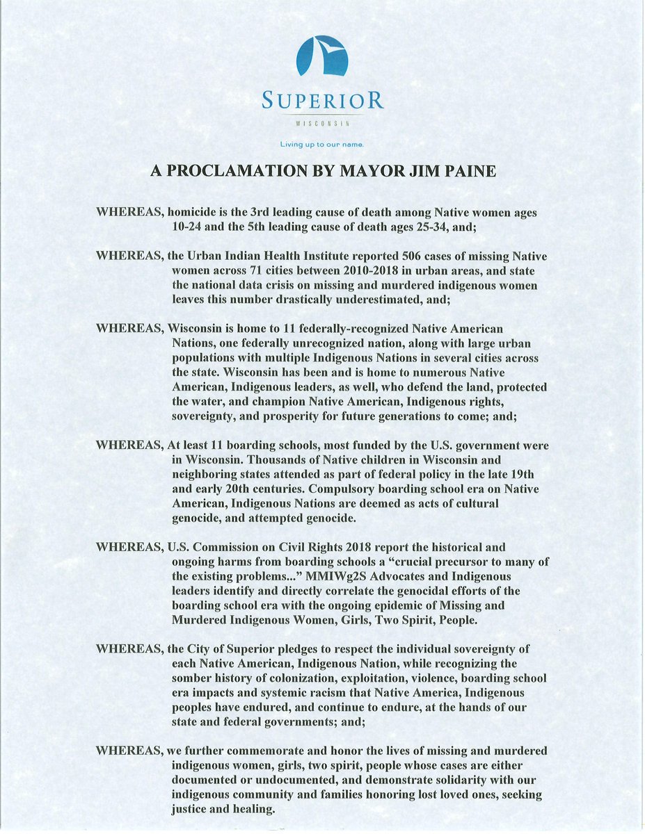 7th Annual MMIWg2S Memorial Duluth -Twin Ports fb.me/e/1XW9tuwpN
*Twin Ports City Proclamations
*Gaagige-Mikwendaagoziwag "Song Composed &amp; Gifted by Troy Howes &amp; Niizh Makawa Drum
*Solidarity Unity Fire MKE fb.me/e/2aHtoKR8p 
*Duluth Lights Enger Tower Red for MMIWg2S