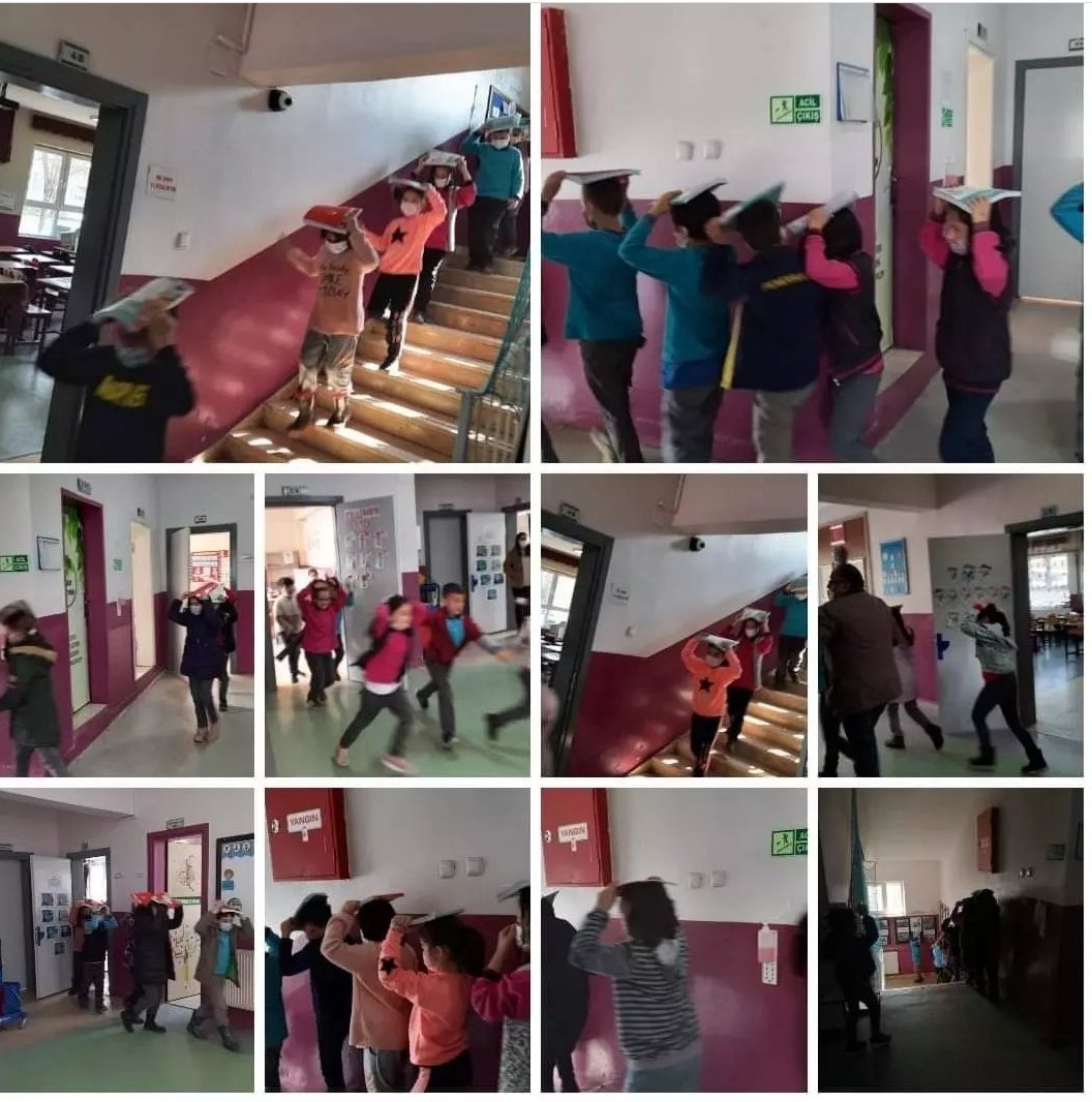 sehitercaneker's tweet photo. 1-7 Mart Deprem Haftası nedeniyle ülke çapında eş zamanlı gerçekleştirilen 'Deprem Anı ve Acil Durumlar Tahliye Tatbikati' okulumuzda da yapıldı. @tamerkirbac @TastepeErgin @KaracaogluIlter @golyakailcemem https://t.co/X9SzViIiqt