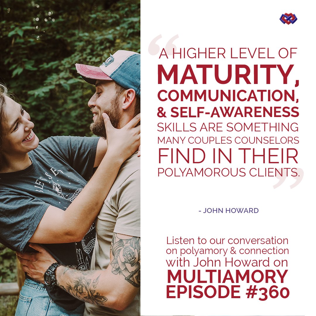 multiamory's tweet photo. Many therapists have found that their polyamorous clients tend to have higher levels of maturity, communication, and self-awareness skills. To practice polyamory in a healthy manner, these skills are incredibly crucial. https://t.co/pQ8RBNWMk0