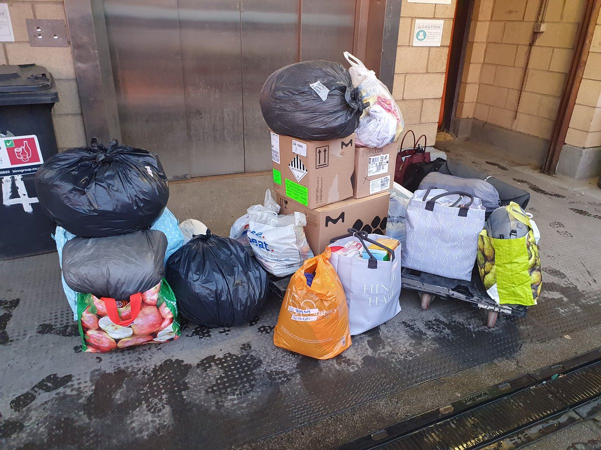 So happy we were able to make our first big collection drop this evening. Thanks to <a href="/UoDLifeSciences/">UoD Life Sciences</a> for helping us get this going so quickly and pulling together all of these donations! #SupportUkraine