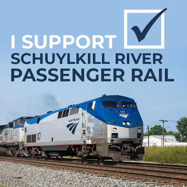 Do you support #passengerrail coming back to Berks County? We encourage you to show your support, the following ways:

🚅 Share this graphic!
🚅 Send a note of support --> lnkd.in/eNzKQuNP
🚅 Learn more from the County of Berks Press Release --> lnkd.in/enNfuBD5