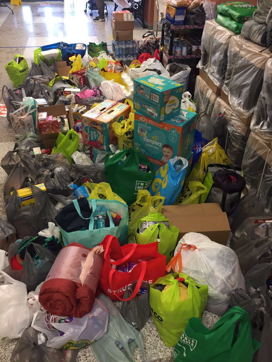CourticeNorthPS's tweet photo. Word has just come in that all donated items in one completely filled van have now been delivered for sorting and prioritizing for air shipment to Ukrainian refugees in this time of great need! Thank you so much for your consideration and generosity. Way to go North Stars! https://t.co/Vamc4E2osO