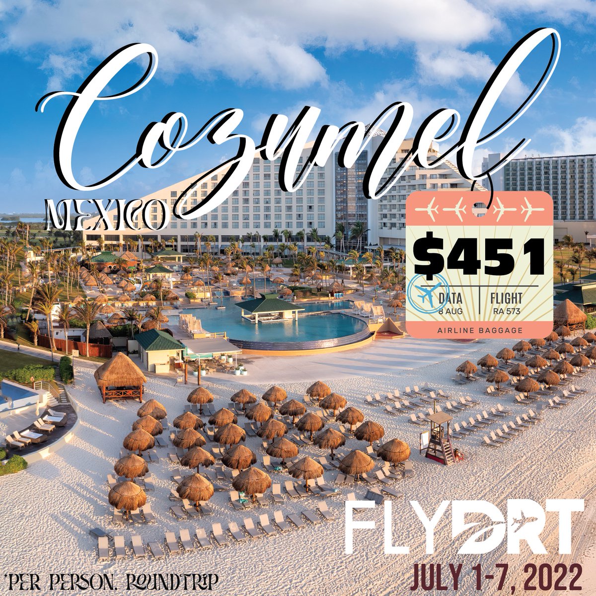 fly_drt's tweet photo. Cozumel sits within the Caribbean Sea, south of Cancun and near Playa del Carmen on the mainland. Experience the beautiful tropical weather while lounging by the ocean. Book the perfect getaway through FlyDRT today! https://t.co/8QJgZzl1F0