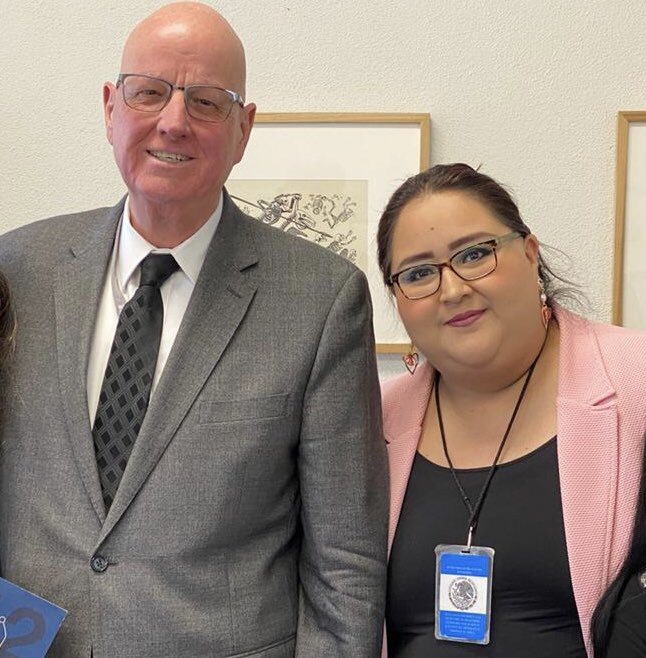 Un gusto recibir en la SRE a la Exitosa y Joven Empresaria Alma Pineda Directora de la Empresa PPI Smart Tech y formar parte del equipo que está construyendo el Proyecto de Smart Community de Tesla en Nevada para generar un Modelo de Vida Sustentable. 🤝