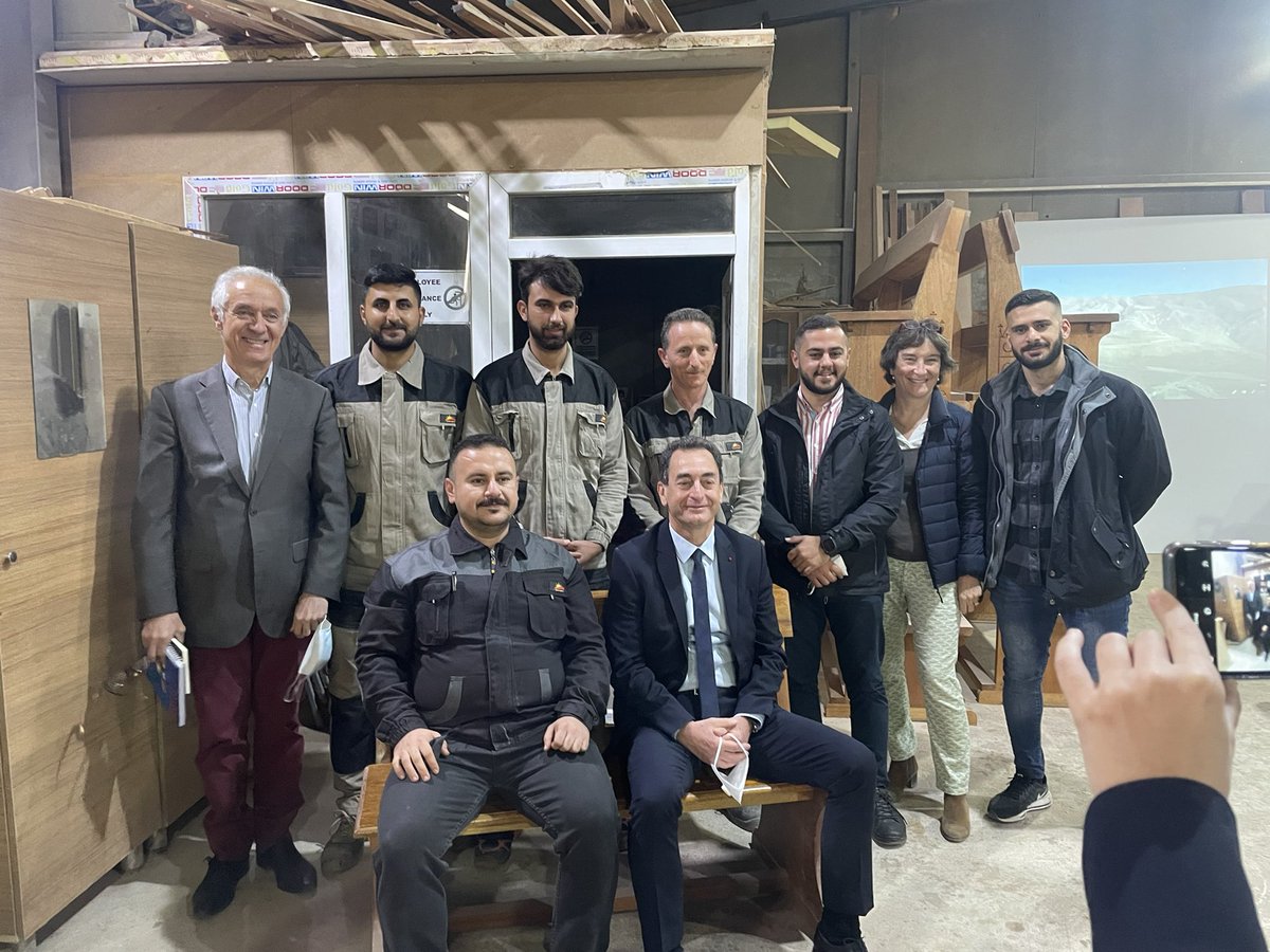 ninwaya's tweet photo. @FranceBagdad ‘s visit to @OeuvredOrient ‘s project in Karamless. 
Thank you for your support 🙏🏻🇫🇷 https://t.co/lRuEKfR8AV