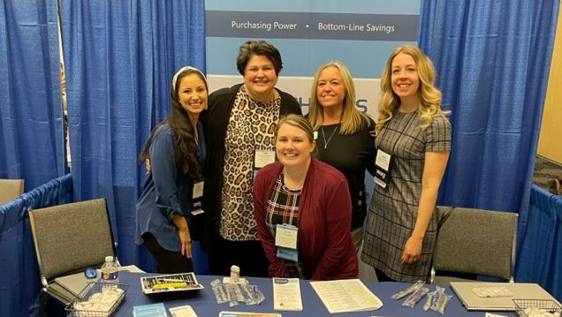 At Ohio MGMA's 2022 Winter Conference? We are too! Here we are pictured some CHAMPS GPO members from Pediatric Associates of Fairfield, Inc.! Swing by our booth to learn how we provide access to needed physician products and services available through our contract portfolio.