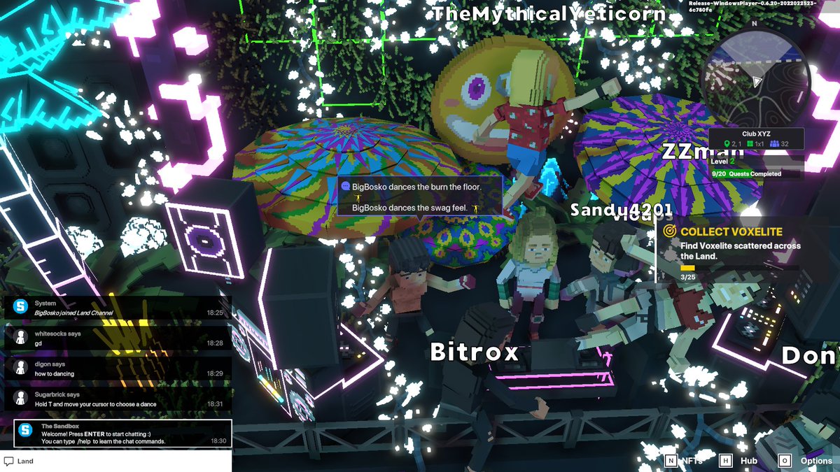 BoskoBig's tweet photo. @TheSandboxGame @blond_ish I just participated in the daily #SandboxAlphaS2Contest for a chance to earn up to 1,000 $SAND! Day 2 - Dance with Blond:ish. Check out my screenshot below! 👇 #SandboxAlphaS2 https://t.co/9TvuQuOfCW