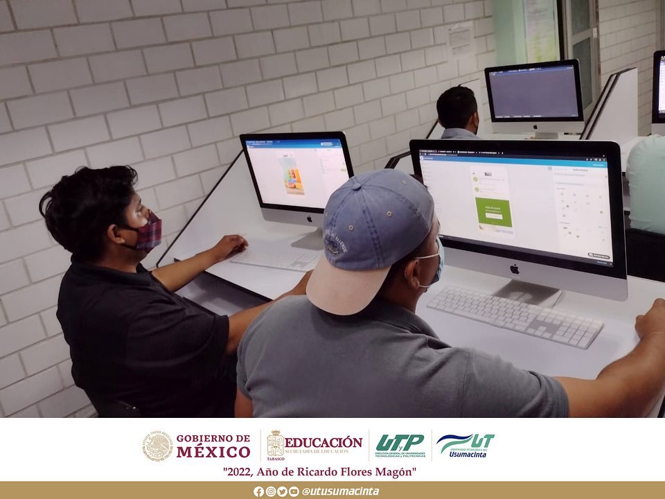 UTUSUMACINTA's tweet photo. En la práctica del día de hoy, estudiantes de quinto cuatrimestre de Técnico Superior Universitario en Tecnologías de la Información área Entornos Virtuales y Negocios Digitales realizaron la apertura de cuenta en una plataforma llamada #GoodBarber
📲 934 104 7971 | 934 104 3946 https://t.co/qWlAfT4zFp