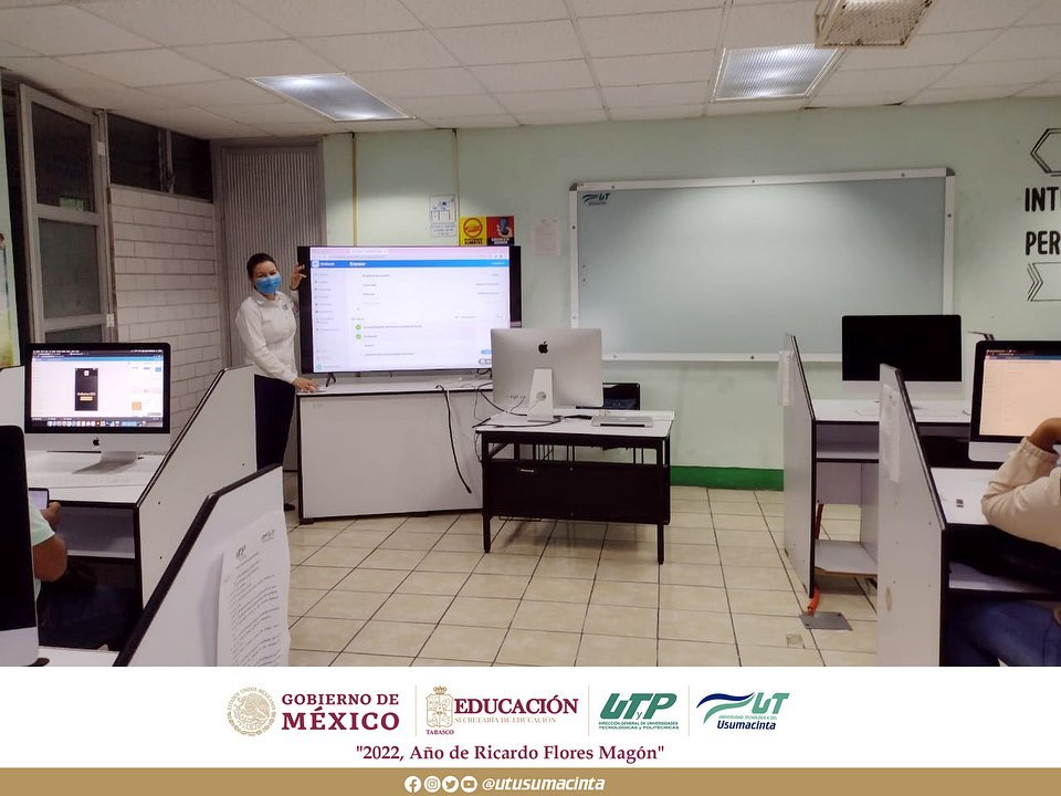 UTUSUMACINTA's tweet photo. En la práctica del día de hoy, estudiantes de quinto cuatrimestre de Técnico Superior Universitario en Tecnologías de la Información área Entornos Virtuales y Negocios Digitales realizaron la apertura de cuenta en una plataforma llamada #GoodBarber
📲 934 104 7971 | 934 104 3946 https://t.co/qWlAfT4zFp