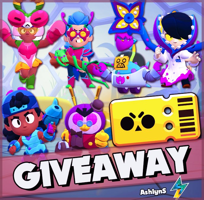 ashlyn_bs's tweet photo. 🌺BIODOME SKIN + BRAWL PASS GIVEAWAY🌺

To enter/Requisitos:

🌱Follow/Sequir a: 
    🍀@ashlyn_bs 
    🍀@STMNesports 
🌱Like &amp; RT
🌱Tag 2 friends you play with/Menciona a 2 amigos de push

Winners will be announced Mar 8 on my Twitch/Se sortea el 8 de marzo por mi Twitch

🌹GL https://t.co/zN62Lvx3p7
