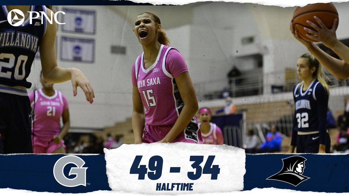 Georgetown 49
Providence 34
End Q3

#HOYASAXA #WeAreOne