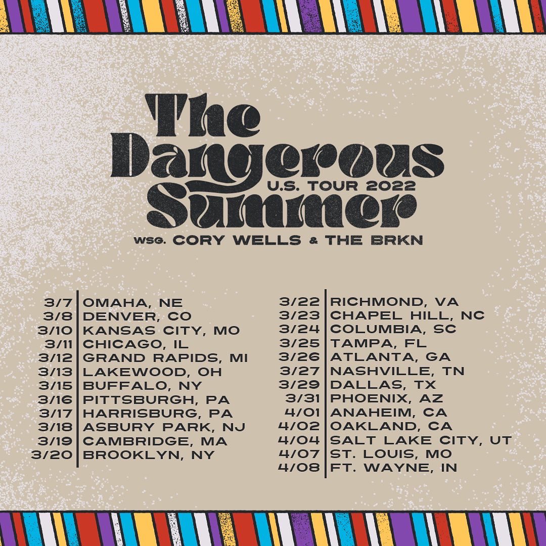 dangeroussummer's tweet photo. 🚨 New date! St. Louis, we will be coming april 7th, to party. Tickets and Drinker’s Club at https://t.co/OQO3ajKYZo (link in bio). Tour starts Monday, and we are dying to see ya’ll ❤️ https://t.co/CbituimwDJ