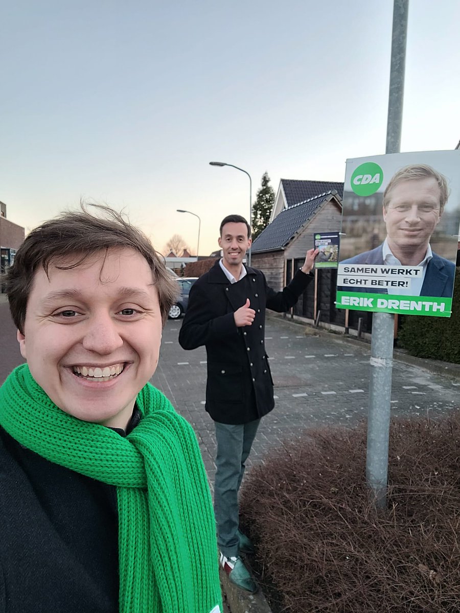 CDA_MiddenGron's tweet photo. Een mooie campagnedag in #Siddeburen! https://t.co/lgDJ1rgGo5