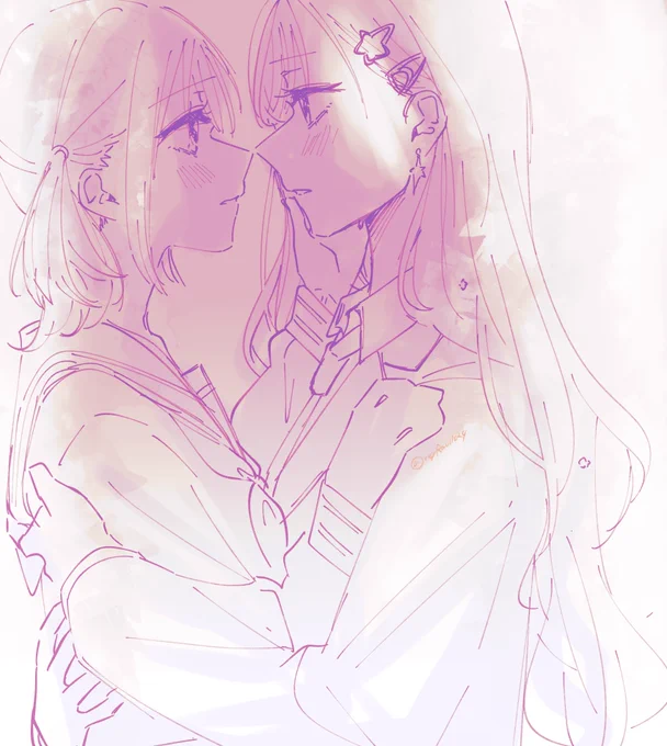 杏こは落書き 