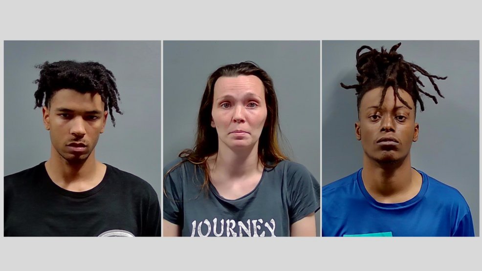 weartv's tweet photo. NEW MUGSHOTS: 3 people charged for Wednesday's Brownsville shooting stemming from the victim littering.

Davion Blackmon, 23 -- attempted homicide
Solomon Carter, 23 -- accessory to attempted homicide
Emily Garrell, 26 -- accessory to attempted homicide

https://t.co/yzTvxhfiZS https://t.co/riGScOlbQi