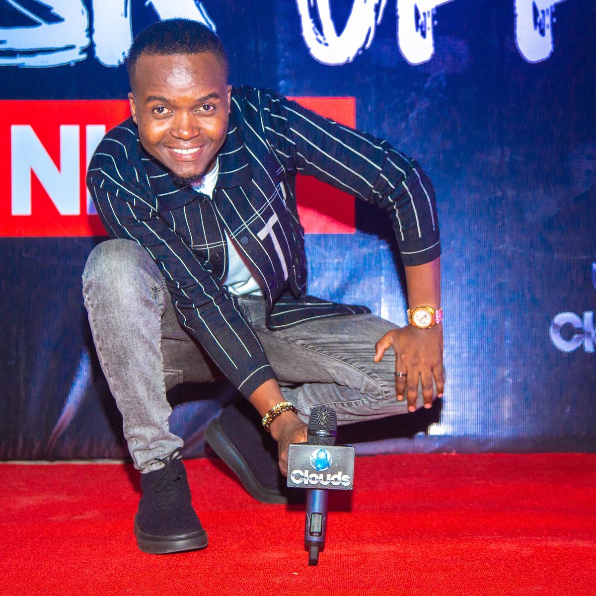 CloudsMediaLive's tweet photo. Ni #MaskOffNight na Mnoma @thisistei ndiye mwenye password za ku-approve mtoko wako usiku wa leo kwenye Red Carpet 🔥 Jipate Clouds TV • https://t.co/sXDQvO4Uxx