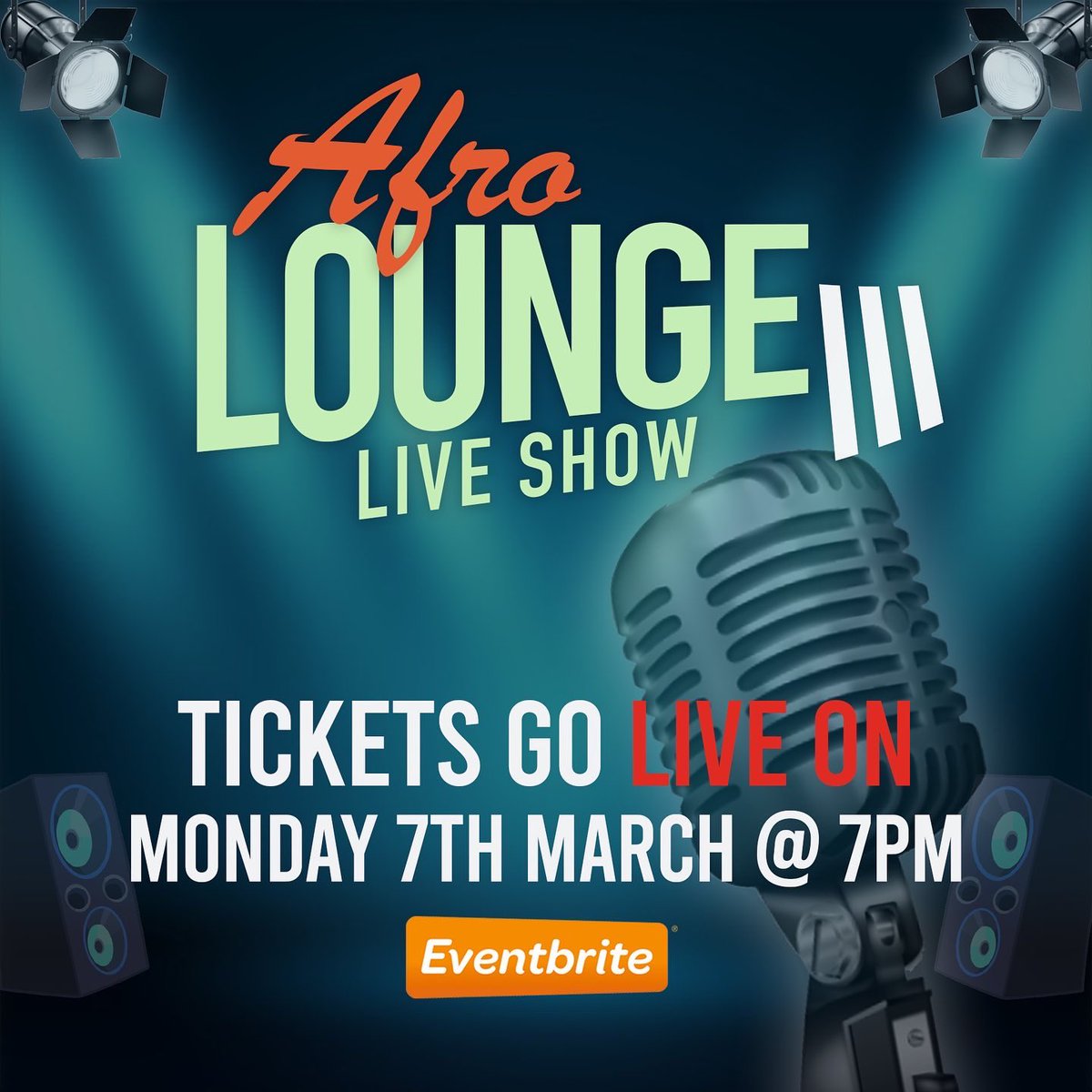 _afrolounge's tweet photo. Loungers Are You Ready!!👀
Tickets Go Live On Monday 7th March🥳🥃🤩 https://t.co/nq7run019g