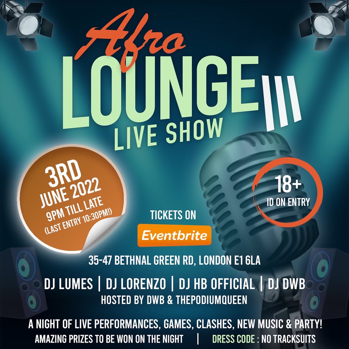 _afrolounge's tweet photo. Loungers Are You Ready!!👀
Tickets Go Live On Monday 7th March🥳🥃🤩 https://t.co/nq7run019g