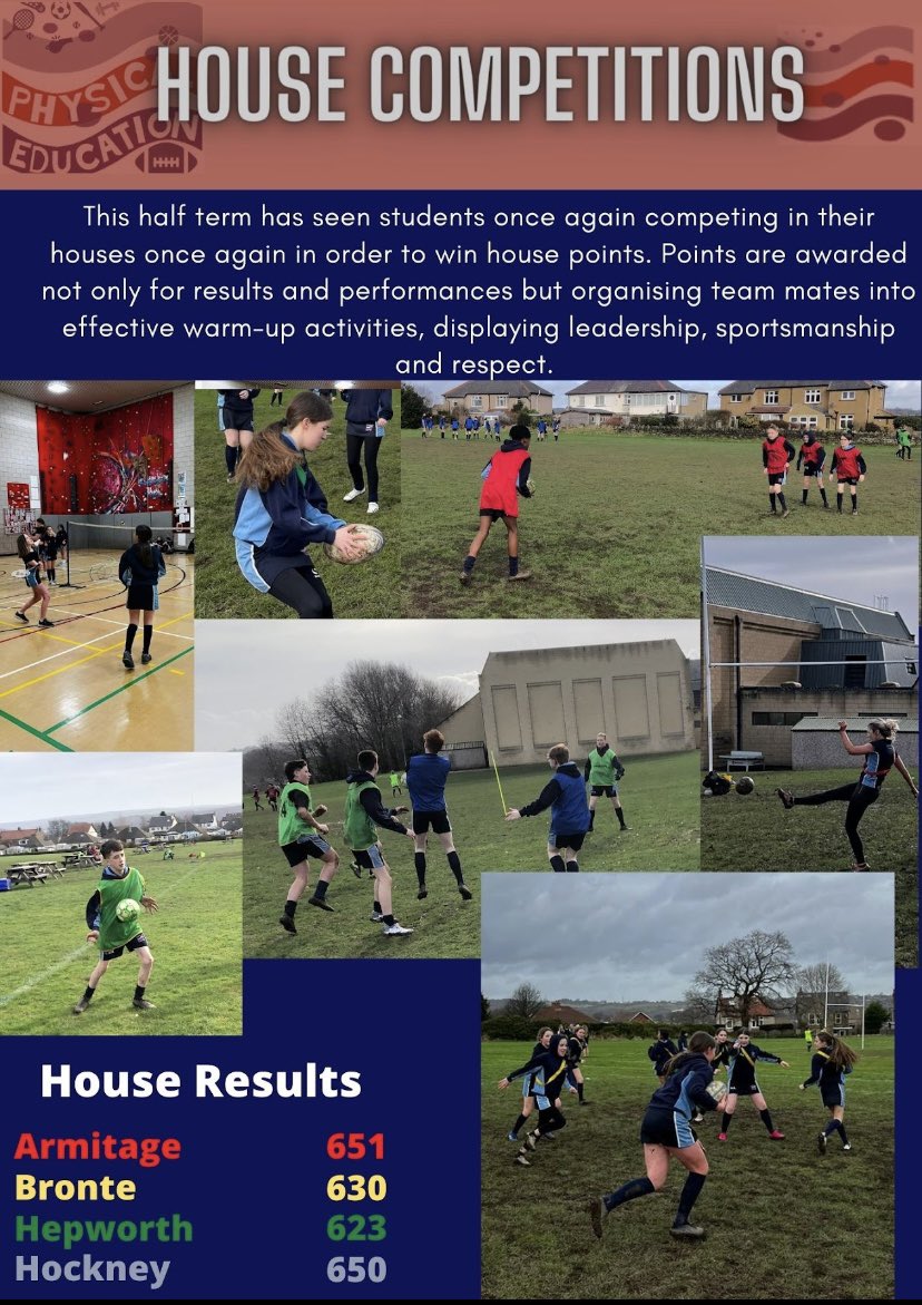 BrighouseHighPE's tweet photo. Have a read through our PE newsletter to see all the amazing achievements our students have been making (Part 2). https://t.co/InGOGedjuC