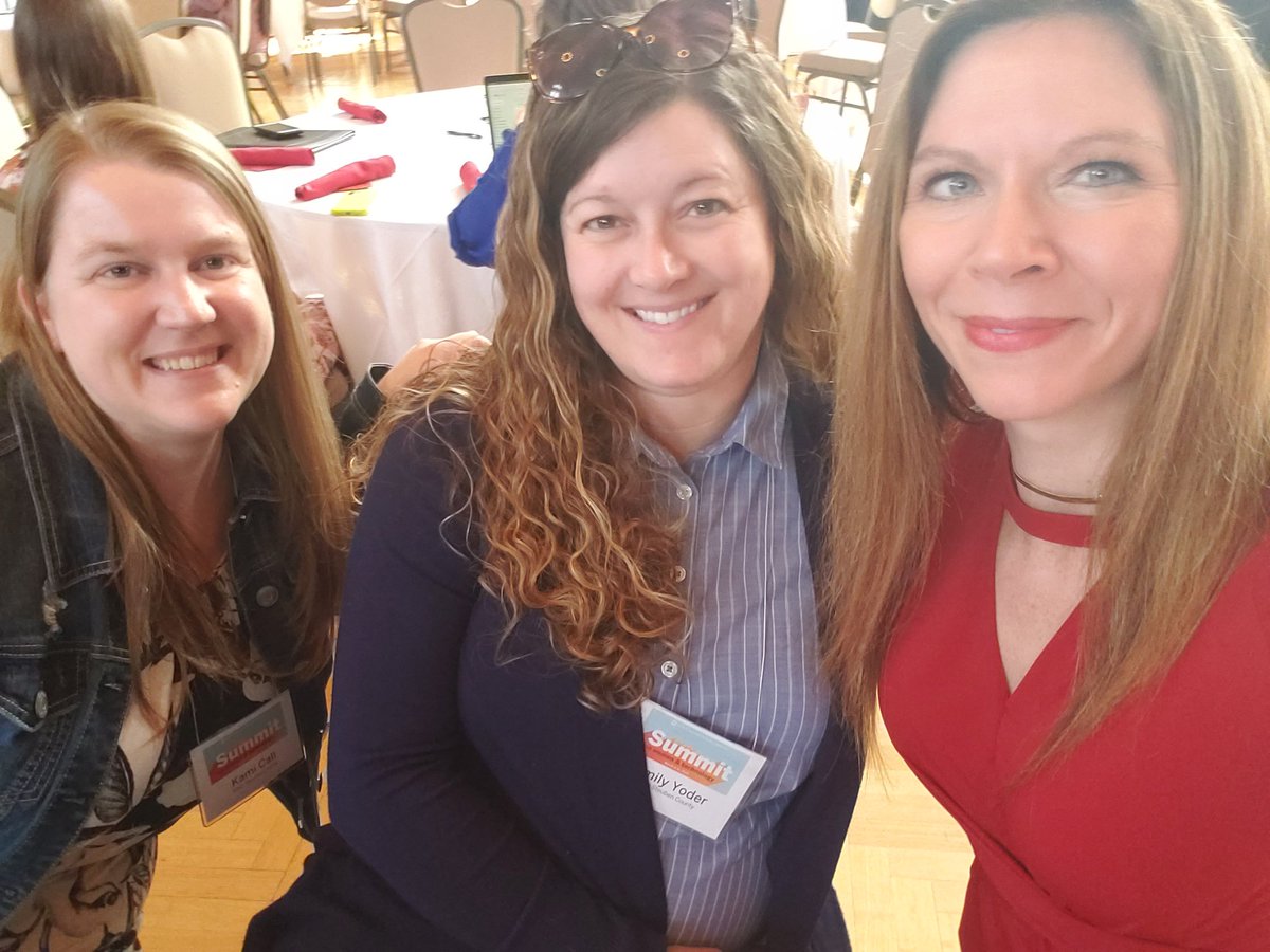 leadlaughlearn's tweet photo. This is the first year I've had other women on my team! We're excited to be part of the Summit Kickoff today! Even more excited for a month of virtual professional learning through the Summit! #edtech #womenintech https://t.co/E65x1HHrUX