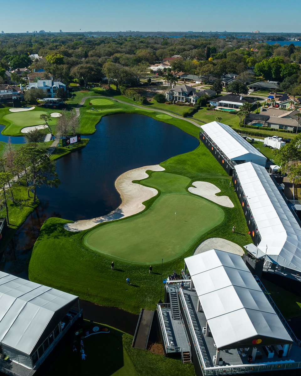 PGATOUR's tweet photo. Bay Hill is a beaut. 💯 https://t.co/rUihB5pZLg