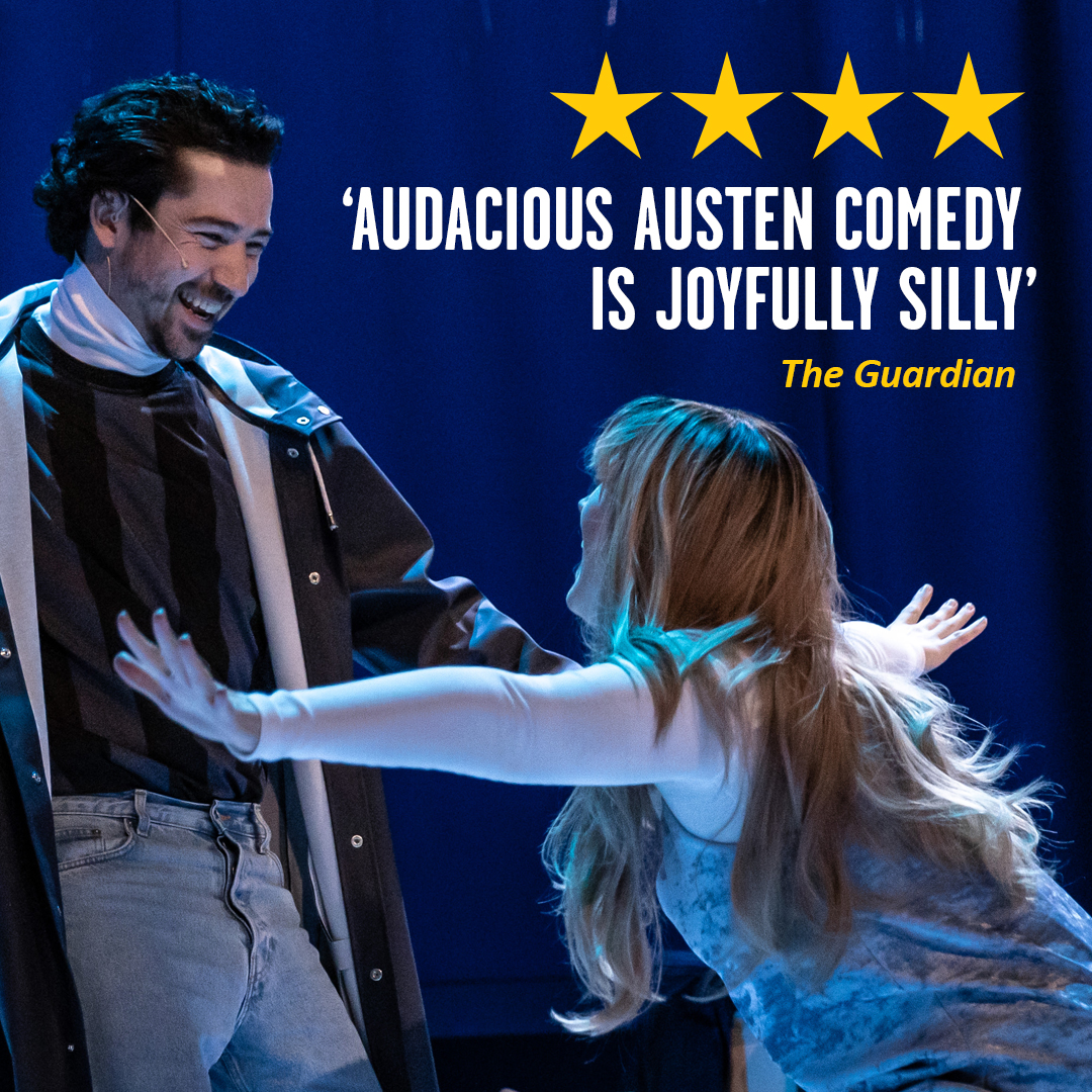 Rosetheatre's tweet photo. ⭐⭐⭐⭐ Hot off the press!

'Intelligent, relevant and bloody good fun' - @timeandleisure 

We'll let the reviews speak for themselves!

Tickets available from £15
https://t.co/QmX6eInCnp https://t.co/dhTwcECKOj