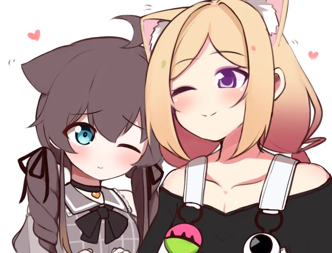アキさんとまつりちゃんのコラボ最高過ぎる😭眼福
#サマーローズ 
#祭絵 #アロ絵 