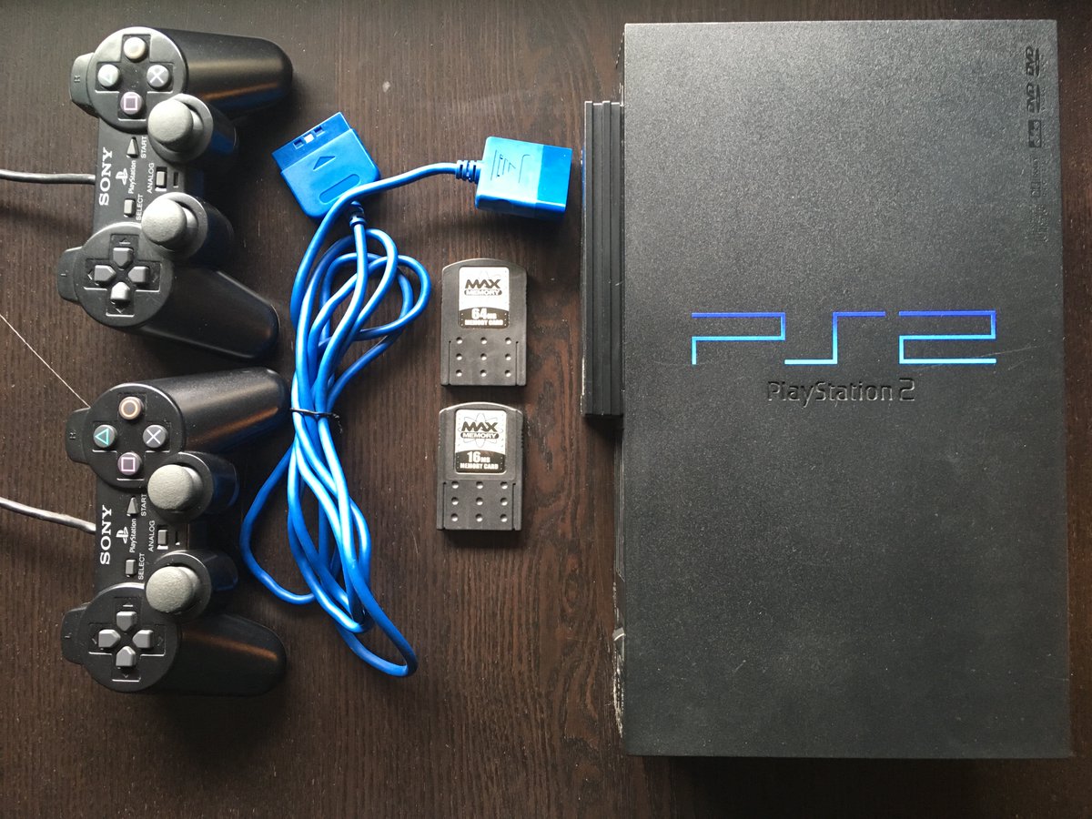 PS4Ron's tweet photo. On 04/03/2000 #Sony released #PlayStation2 in Japan. The #PS2 turns 22 years on this day. What a great console, here is some photos of my PS2 stuff on this #PS2Day 😎 https://t.co/jUZayTSSjj