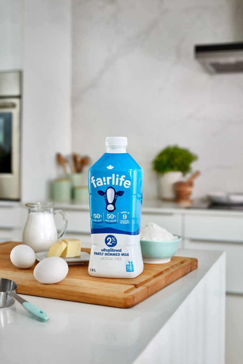 Avec ses 50 % moins de sucre que le lait régulier, fairlife vous permet de vous faire plaisir avec les garnitures à mettre sur vos crêpes 😋 Que préférez-vous sur vos crêpes?