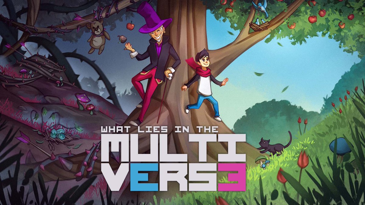 yurahshia's tweet image. #WhatLiesInTheMultiverse is out today, I played the demo for this before and the puzzles and humour really stood out for me!

I was graciously given a key by @UntoldTalesHQ, so I&apos;ll be streaming it today, 8PM GMT!

You can also grab it on Steam, right now!

#Vtuber #ENVtuber