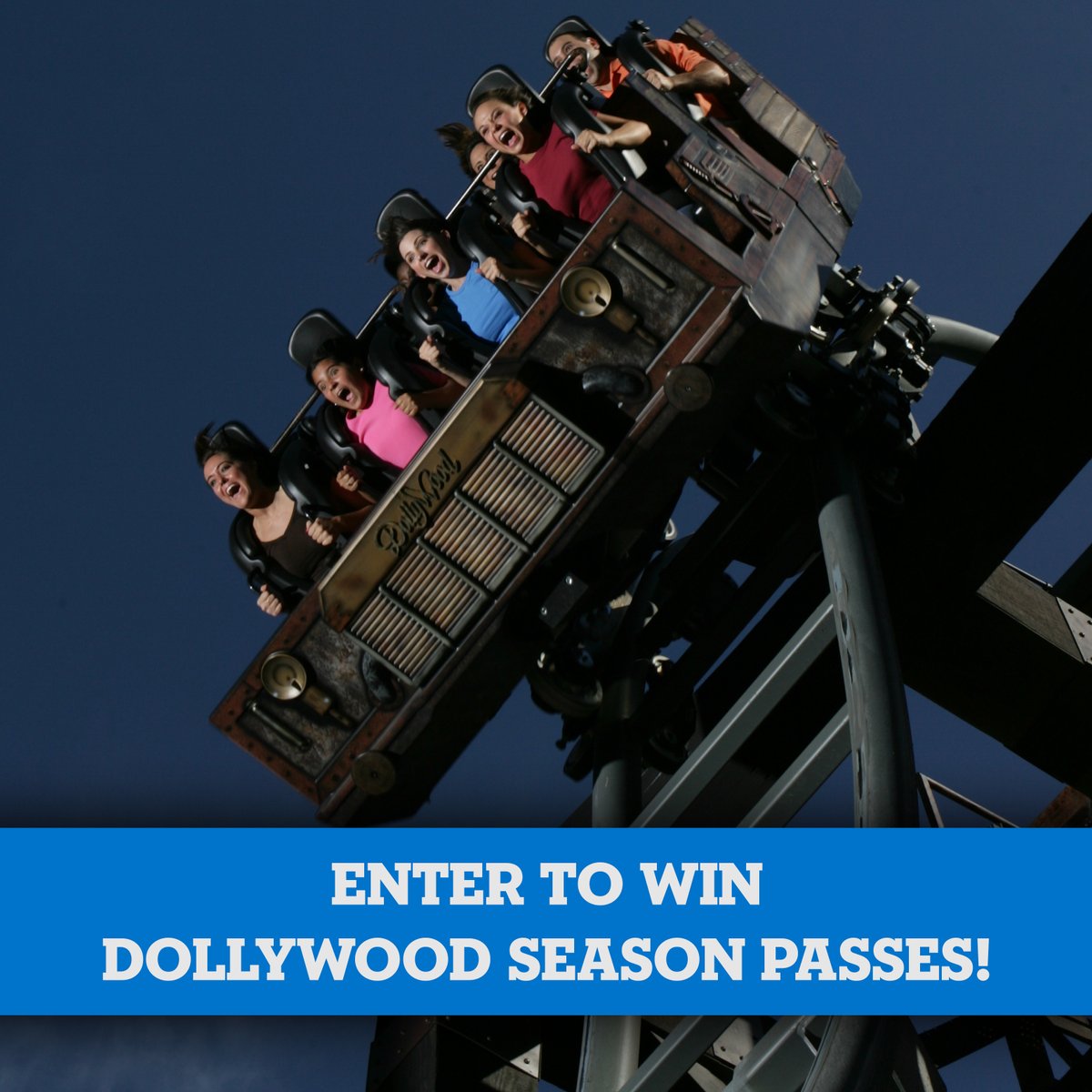 ornlfcu's tweet photo. Enter for the chance to win 🦋 FOUR 🦋 season passes to Dollywood! Simply FOLLOW ➕, RT 🔁, and REPLY 💬 what you would do first at Dollywood! Enter on our Instagram and Facebook to triple your chances of winning. Winner will be publicly announced March 11. https://t.co/FDTV30gm9u