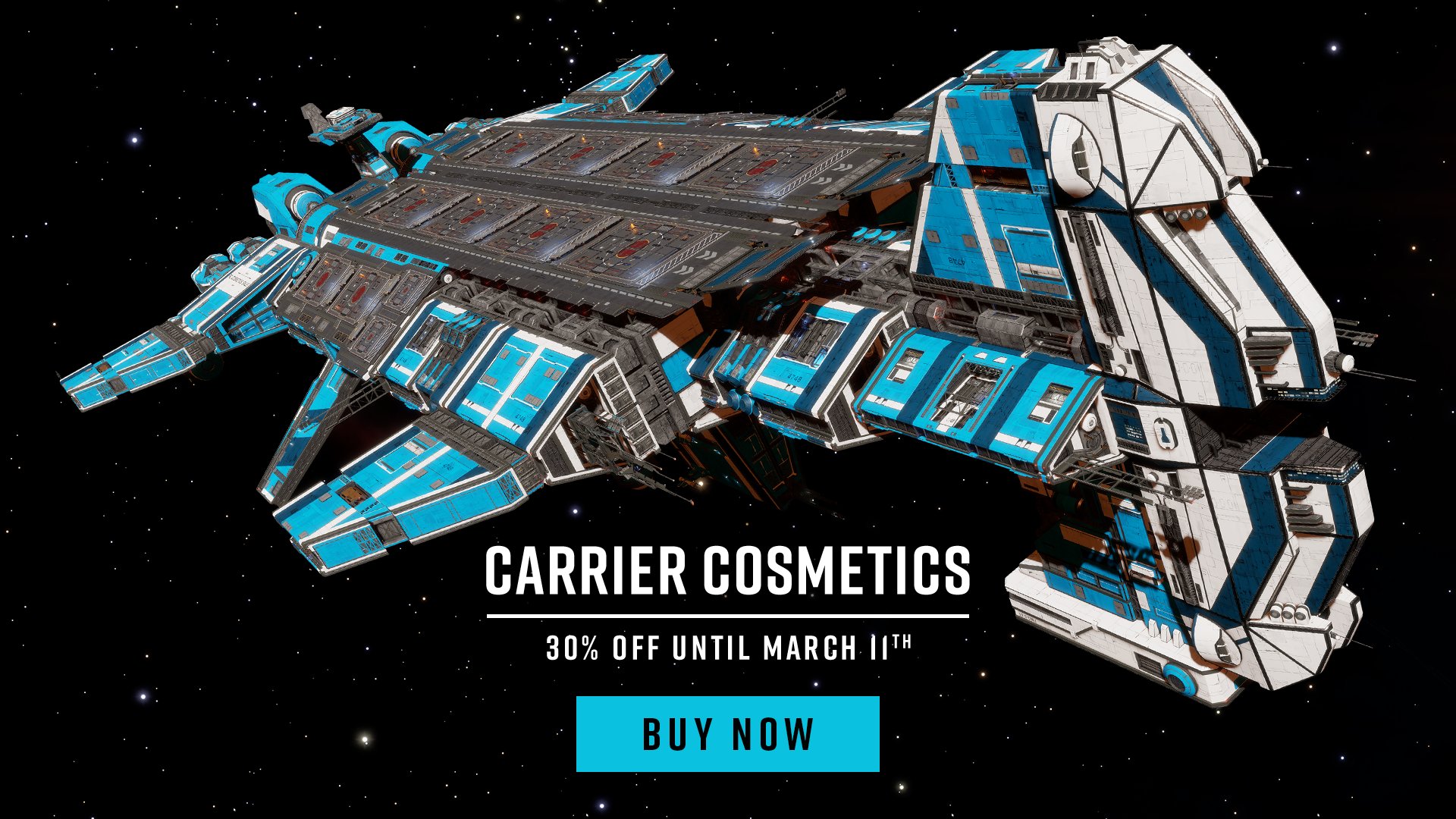 Elite Dangerous carrier interiors have shops, NPCs, and crew quarters