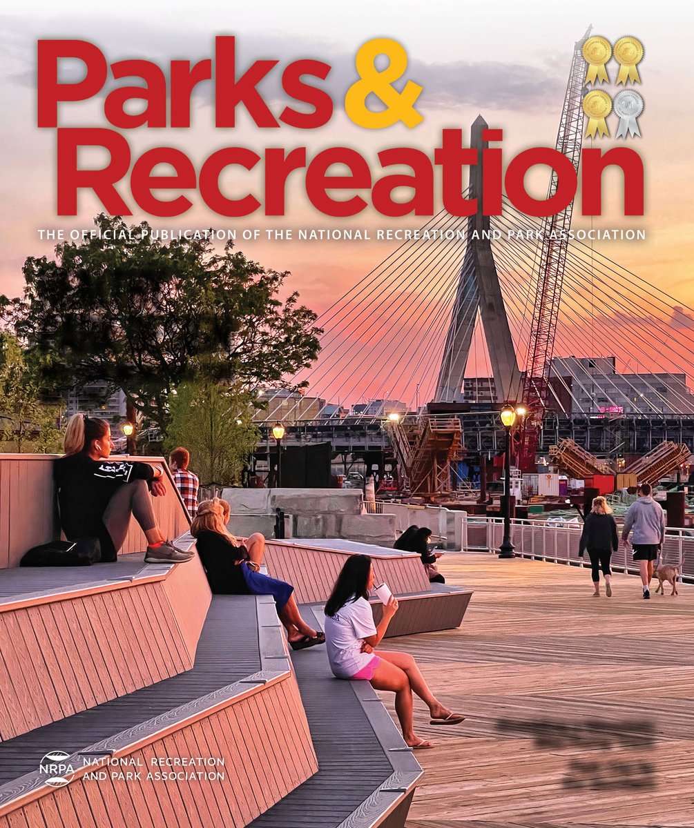 BostonParksDept's tweet image. 📷 Our very own Langone/Puopolo Park is featured on the cover of Parks and Recreation Magazine.

🌉 Read more about how "Parks Are Essential Public Health Infrastructure" - ow.ly/mc1x50IasNM