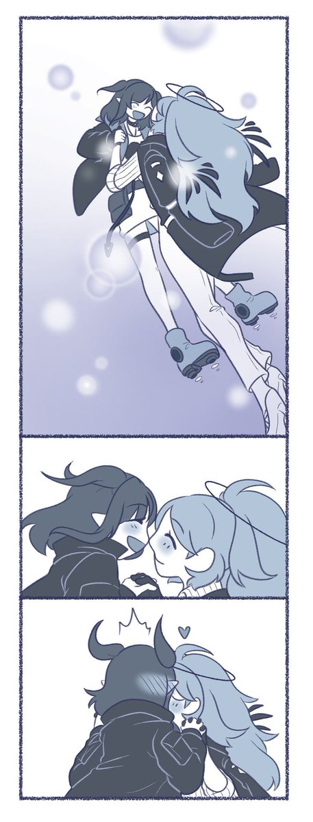 AdaChirch's tweet photo. having a girlfriend twice your size isn't much of a problem when you can engineer your way up to her~

thank you @Machi3472805 !! https://t.co/ab6lW3DNvV