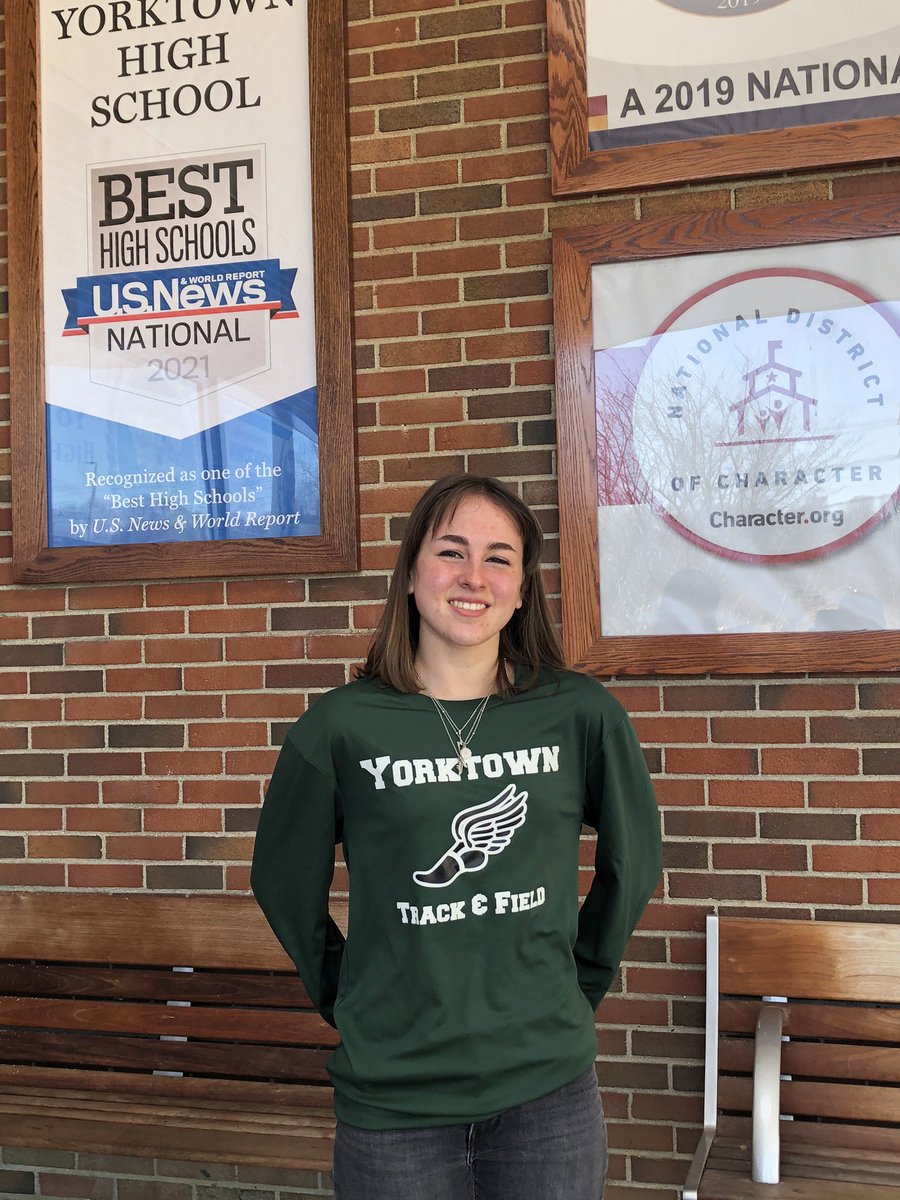YHSDeGennaro's tweet photo. Best of@luck to @YHSclassof2022 &amp; @Smittytrackxc standout Sydney Leitner. She left today &amp; is heading to NY State competition. Sydney continues to have an incredible  season, year &amp; career. 🌽🏆 #YorktownCSD @CoachKornHusker @YCSD_Athletics @YtownSportsMed @THE__CROP @DirectRays https://t.co/BcSRPeSSuJ