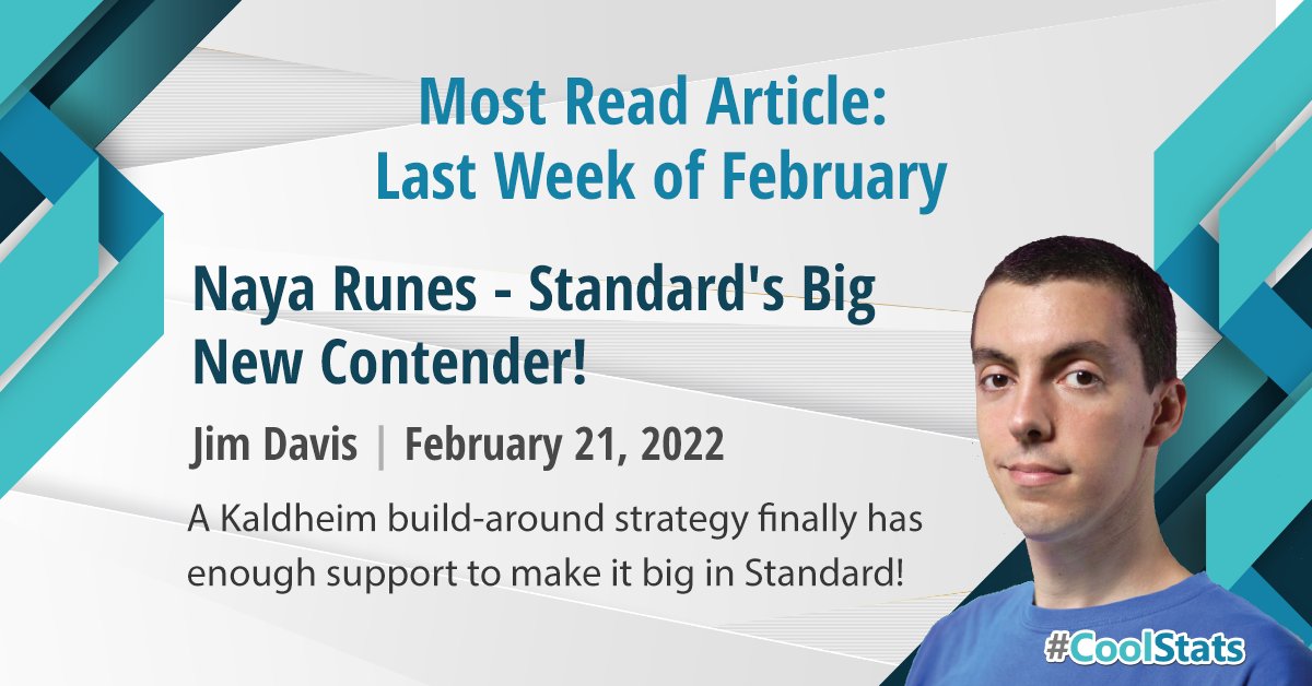 CoolStuffInc's tweet photo. Want to read the most read article from the end of February? Check out Naya Runes in Standard with @JimDavisMTG! https://t.co/zBdjl9iBmo #CoolStats #MTGNEON https://t.co/xgorfBAbBZ