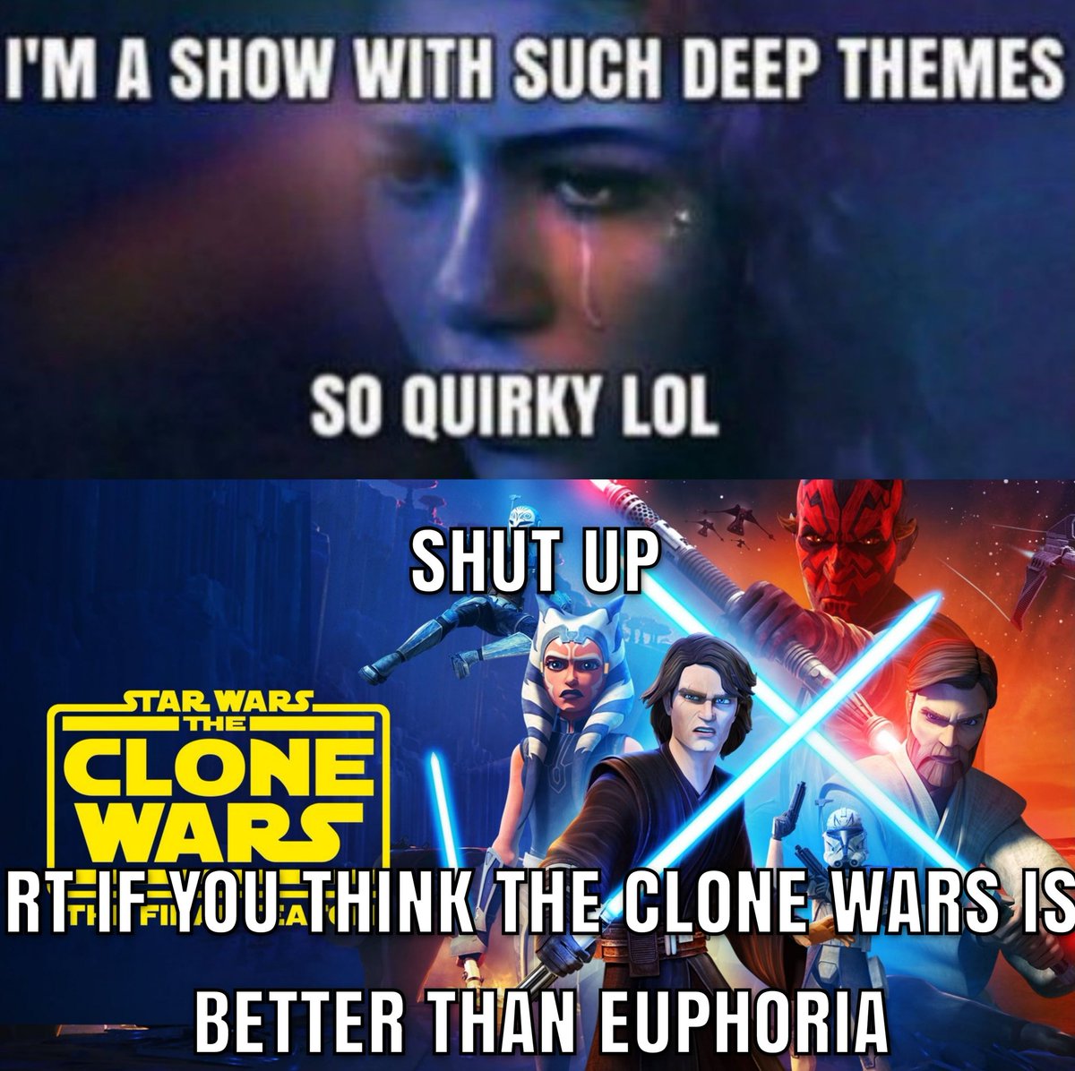 The Clone Wars is peak