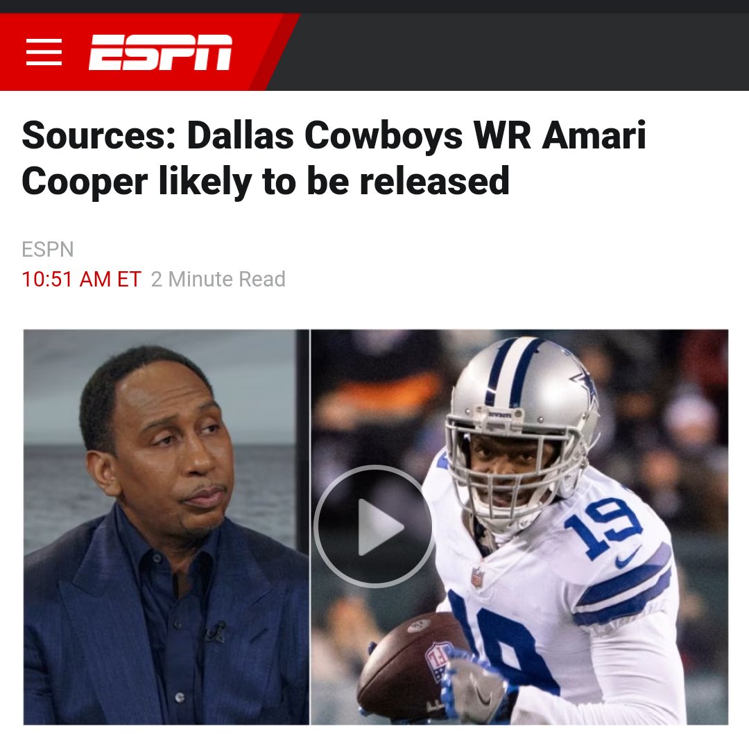 commanderskins's tweet image. I wanted Cooper when he was leaving the Raiders. @dallascowboys is silly for this. 

Pair him with @TheTerry_25 and @CurtisSamuel4__ 😳🔥