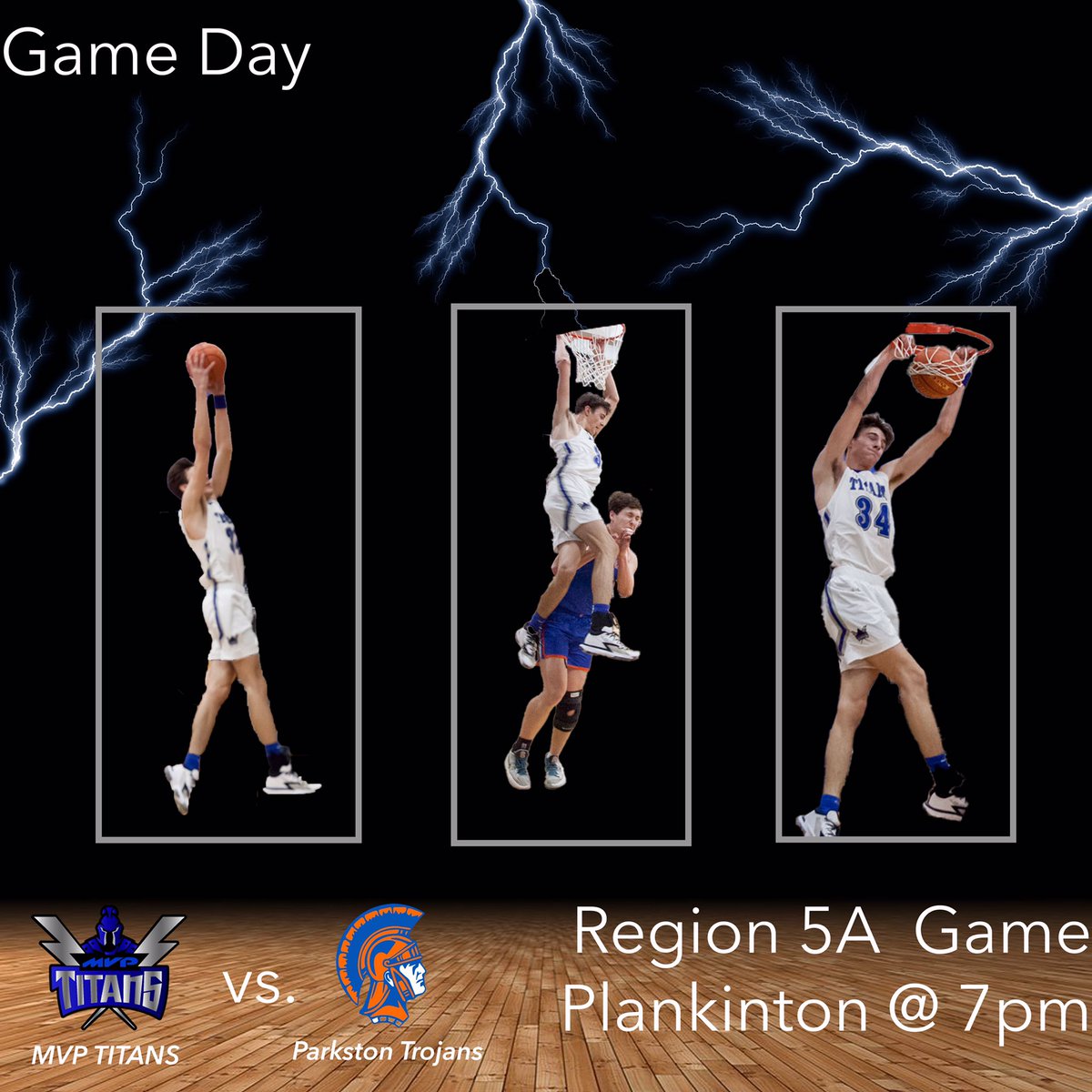 Game in Plankinton tonight at 7pm. 
Wear RED for the RED OUT!
Live stream link: youtu.be/fXyfoPdyOII